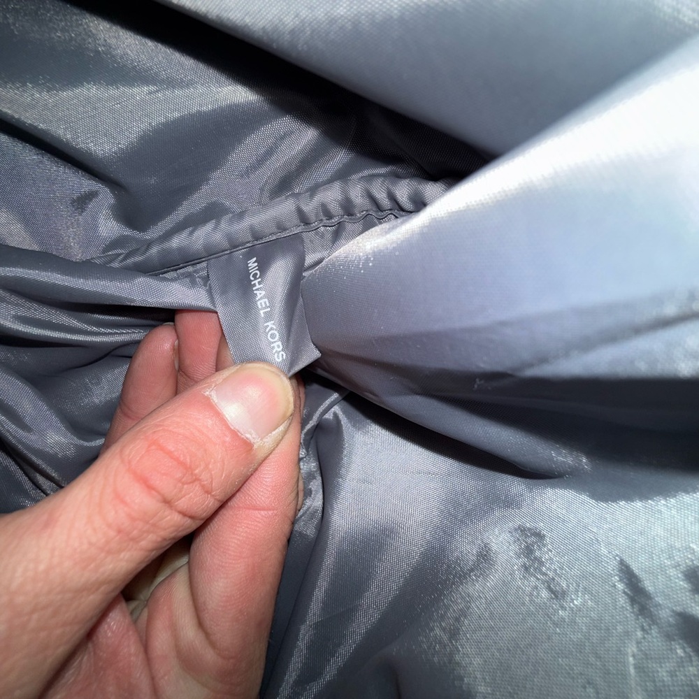 Michael Kors Black and Gray Duffel Bag - Picture 10 of 15